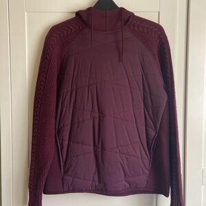 Kari Traa knit and quilted hoodie